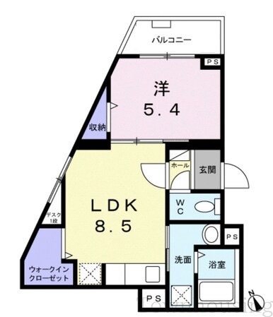 ＧＬＡＮＺの物件間取画像